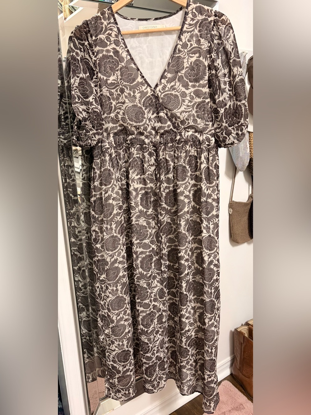 CHRISTY DAWN Dahlia dress in thistle paisley - Picture 2 of 6